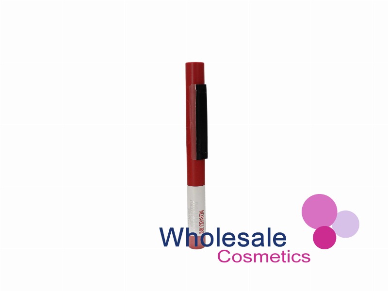 9 x Maybelline 24Hr Superstay Matte Ink Crayon Lipstick SECURITY LABEL - 45 HUSTLE IN HEELS
